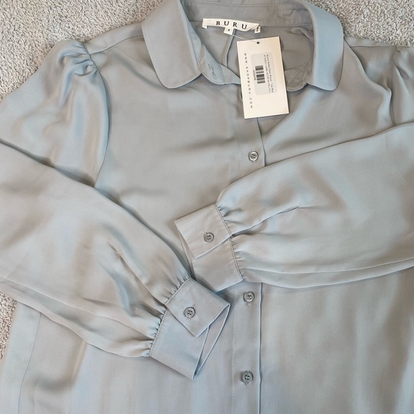BURU Bonnie button down blouse. - Picture 3 of 5